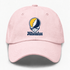 Milwaukee Baseball Stealie Grateful Dead Dad Hat — Milwaukee Brewers — Pink