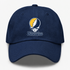 Milwaukee Baseball Stealie Grateful Dead Dad Hat — Milwaukee Brewers — Navy