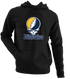 Milwaukee Baseball Stealie Grateful Dead Hoodie — Milwaukee Brewers — Black