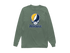 Milwaukee Baseball Stealie Grateful Dead Long-Sleeve — Milwaukee Brewers — Light Green
