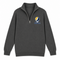 Milwaukee Baseball Stealie Grateful Dead Quarter-Zip — Milwaukee Brewers — Charcoal