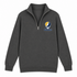 Milwaukee Baseball Stealie Grateful Dead Quarter-Zip — Milwaukee Brewers — Charcoal