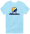 Milwaukee Baseball Stealie Grateful Dead T-Shirt — Milwaukee Brewers — Light Blue