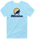 Milwaukee Baseball Stealie Grateful Dead T-Shirt — Milwaukee Brewers — Light Blue