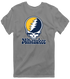 Milwaukee Baseball Stealie Grateful Dead T-Shirt — Milwaukee Brewers — Dark Heather