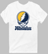 Milwaukee Baseball Stealie Grateful Dead T-Shirt — Milwaukee Brewers — White