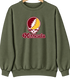 Minnesota Stealie Premium Unisex Crewneck — Design: Minnesota Duluth University of — Military Green