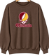 Minnesota Stealie Premium Unisex Crewneck — Design: Minnesota Duluth University of — Brown