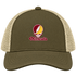 Minnesota Stealie Premium Unisex Trucker Cap — Design: Minnesota Duluth University of — Moss/Khaki