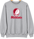 Minnesota Stealie Premium Unisex Crewneck — Design: Minnesota State University Moorhead — Sport Grey