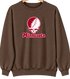Minnesota Stealie Premium Unisex Crewneck — Design: Minnesota State University Moorhead — Brown