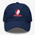 Minnesota Stealie Premium Unisex Dad Hat — Design: Minnesota State University Moorhead — Navy