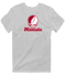 Minnesota Stealie Premium Unisex T-Shirt — Design: Minnesota State University Moorhead — Sport Grey