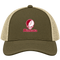 Minnesota Stealie Premium Unisex Trucker Cap — Design: Minnesota State University Moorhead — Moss/Khaki