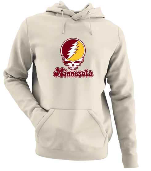 Minnesota Stealie Premium Unisex Hoodie — Design: Minnesota University of — Sand