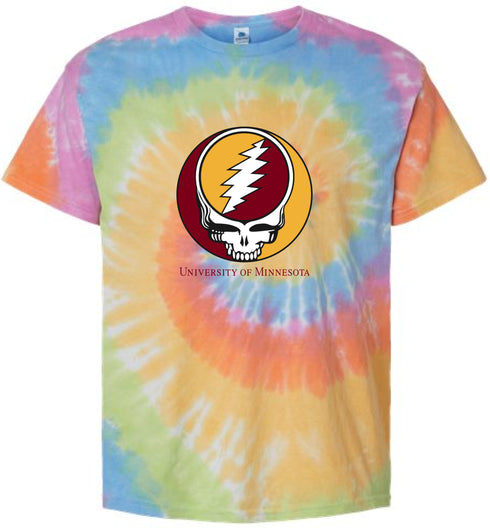 University of Minnesota Stealie Tie-Dye T-Shirt