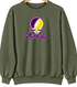 Minnesota Stealie Premium Unisex Crewneck — Design: Minnesota State University Mankato — Military Green