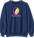 Minnesota Stealie Premium Unisex Crewneck — Design: Minnesota State University Mankato — Navy