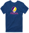 Minnesota Stealie Premium Unisex T-Shirt — Design: Minnesota State University Mankato — Navy