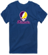 Minnesota Stealie Premium Unisex T-Shirt — Design: Minnesota State University Mankato — Navy