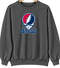 Minnesota Baseball Stealie Grateful Dead Crewneck — Minnesota Twins — Dark Heather