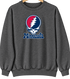 Minnesota Baseball Stealie Grateful Dead Crewneck — Minnesota Twins — Dark Heather