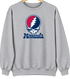 Minnesota Baseball Stealie Grateful Dead Crewneck — Minnesota Twins — Sport Grey