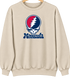 Minnesota Baseball Stealie Grateful Dead Crewneck — Minnesota Twins — Sand
