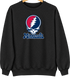 Minnesota Baseball Stealie Grateful Dead Crewneck — Minnesota Twins — Black