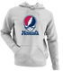 Minnesota Baseball Stealie Grateful Dead Hoodie — Minnesota Twins — Sport Grey