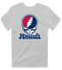 Minnesota Baseball Stealie Grateful Dead T-Shirt — Minnesota Twins — Sport Grey