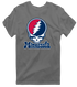 Minnesota Baseball Stealie Grateful Dead T-Shirt — Minnesota Twins — Charcoal