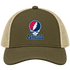 Minnesota Baseball Stealie Grateful Dead Trucker Cap — Minnesota Twins — Moss/Khaki