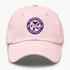 Minnesota Football Dancing Bear Premium Dad Hat — Minnesota Vikings — Pink