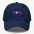 Minnesota Football Dancing Bear Premium Dad Hat — Minnesota Vikings — Navy