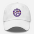 Minnesota Football Dancing Bear Premium Dad Hat — Minnesota Vikings — White