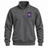 Minnesota Football Dancing Bear Premium Quarter-Zip — Minnesota Vikings — Charcoal