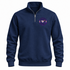 Minnesota Football Dancing Bear Premium Quarter-Zip — Minnesota Vikings — Navy