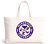 Minnesota Football Dancing Bear Premium Tote Bag — Minnesota Vikings — White