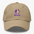 Minnesota Helmet Stealie Premium Unisex Dad Hat — Minnesota Vikings — Khaki