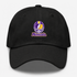 Minnesota Helmet Stealie Premium Unisex Dad Hat — Minnesota Vikings — Black
