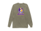 Minnesota Helmet Stealie Premium Unisex Long-Sleeve — Minnesota Vikings — Sandstone