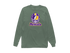 Minnesota Helmet Stealie Premium Unisex Long-Sleeve — Minnesota Vikings — Light Green
