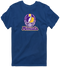 Minnesota Helmet Stealie Premium Unisex T-Shirt — Minnesota Vikings — Navy
