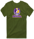 Minnesota Helmet Stealie Premium Unisex T-Shirt — Minnesota Vikings — Military Green