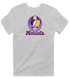 Minnesota Helmet Stealie Premium Unisex T-Shirt — Minnesota Vikings — Sport Grey