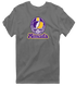 Minnesota Helmet Stealie Premium Unisex T-Shirt — Minnesota Vikings — Charcoal