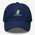 Mississippi Stealie Premium Unisex Dad Hat — Design: Mississippi College — Navy