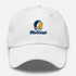 Mississippi Stealie Premium Unisex Dad Hat — Design: Mississippi College — White