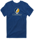 Mississippi Stealie Premium Unisex T-Shirt — Design: Mississippi College — Navy